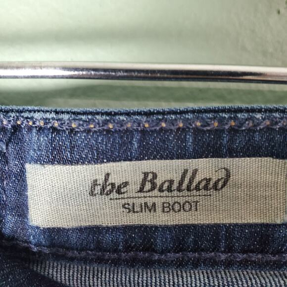 Ag Adriano Goldschmied Womens The Ballad Slim Boot Dark Wash Jeans Size 27 - Picture 3 of 6